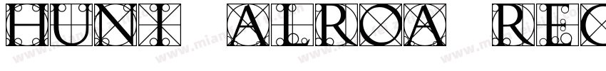 Huni_Alroa Regular字体转换